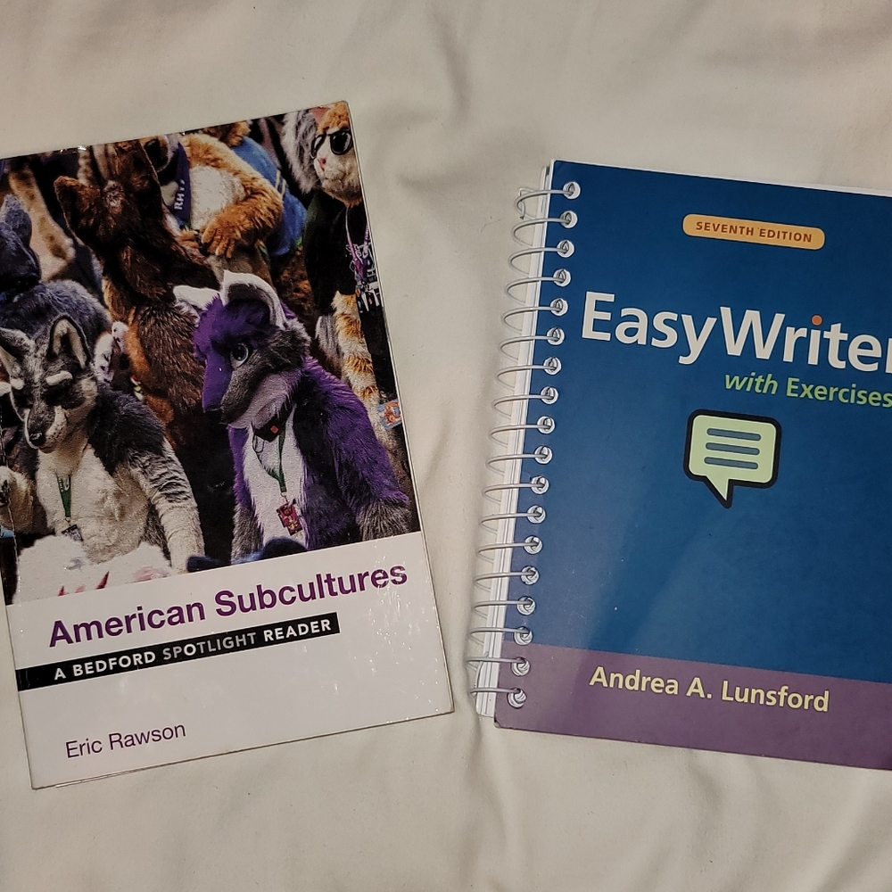 English 1 comp textbooks